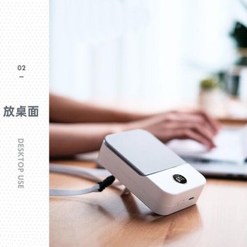 方形帶掛繩USB小風扇_1